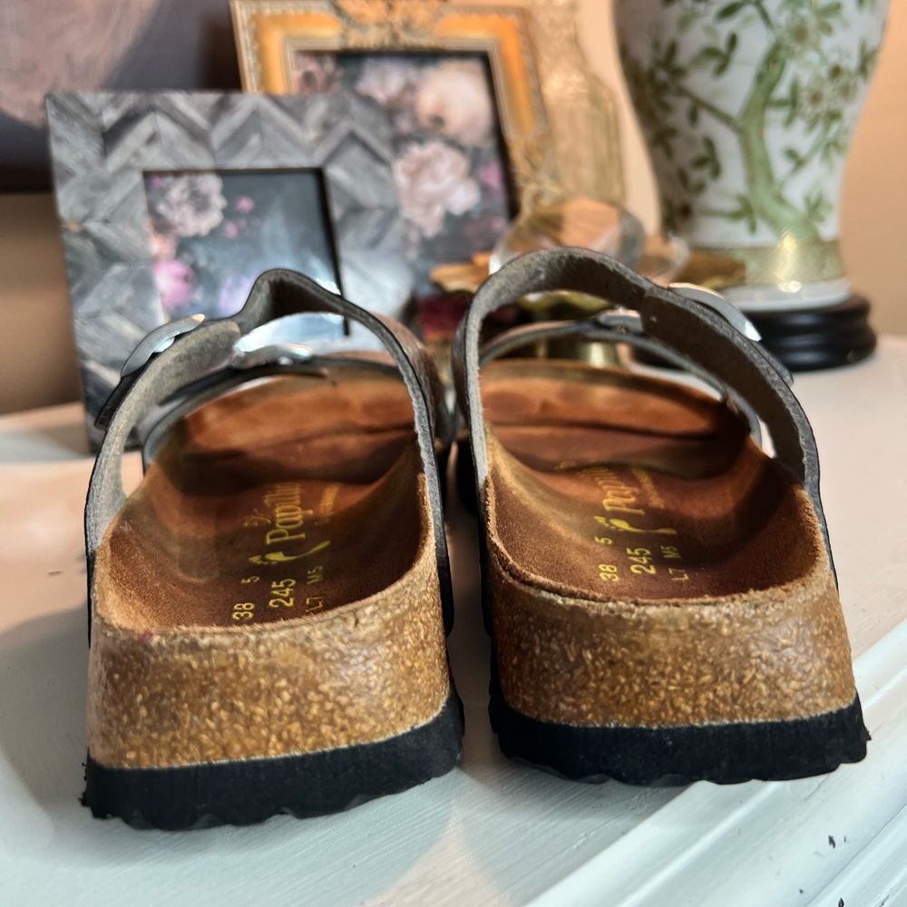 Papillio By Birkenstock Sydney Sequin Print Sandals View 3